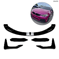 Σετ αεροτομής και διαχωριστών χειλιών για μπροστινό προφυλακτήρα BMW M3 F80 M4 F82 F83 2015-2020 – DBa950 - Sellzone.bg Σετ αεροτομής και διαχωριστών χειλιών για μπροστινό προφυλακτήρα BMW M3 F80 M4 F82 F83 2015-2020 – DBa950